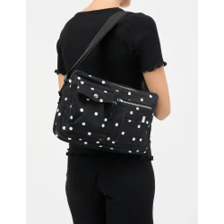 Boutiqno cappa art bag, Mads N�rgaard, dot aop black