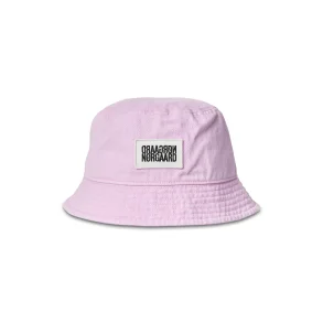 Washed cotton twill bucket hat Mads N�rgaard, orchid bouquet