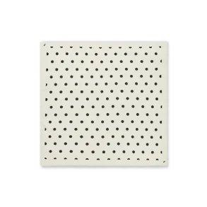 Soft cotton self dot scarf Mads N�rgaard, dot aop/black