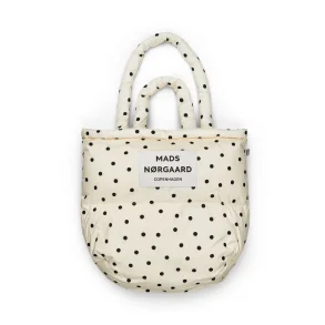 Light ripstop pillow AOP bag Mads N�rgaard, dot aop sweet corn