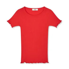 Pointella Trixy Tee Mads N�rgaard, Fiery red