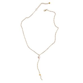 Stine A Callas Y-shape necklace
