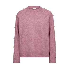 Rowan pearl sleeve knit Co'Couture, candyfloss