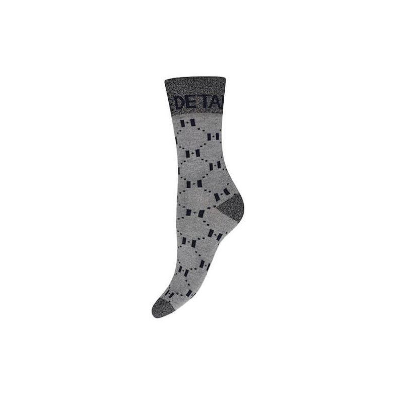 Socks w/lurex Hype the Detail, silver
