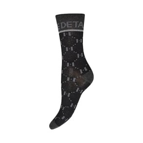 Socks w/lurex Hype the Detail, black