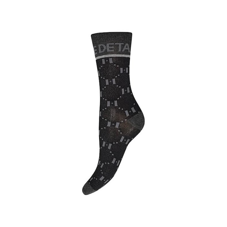 Socks w/lurex Hype the Detail, black