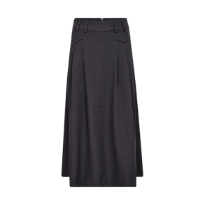 Luna pocket pleat skirt Co'Couture, mid grey