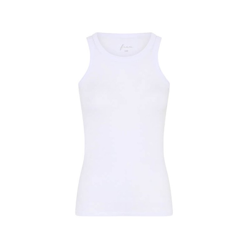 Lucca cashmere tank top Frau, bright white