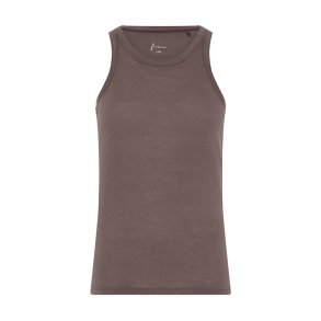 Lucca cashmere tank top Frau, coffee quartz