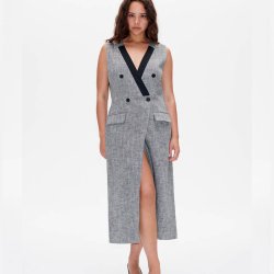 Aurore dress Baum und Pferdgarten, salt and pepper