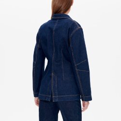 Birla blazer Baum und Pferdgarten, night sky denim