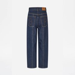 Nara pants Baum und Pferdgarten, night sky denim
