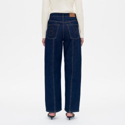 Nara pants Baum und Pferdgarten, night sky denim