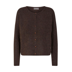 Almine knit cardigan Mos Mosh, bracken