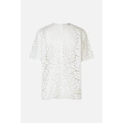 Mandie tee Buam unf Pferdgarten, bright white plum