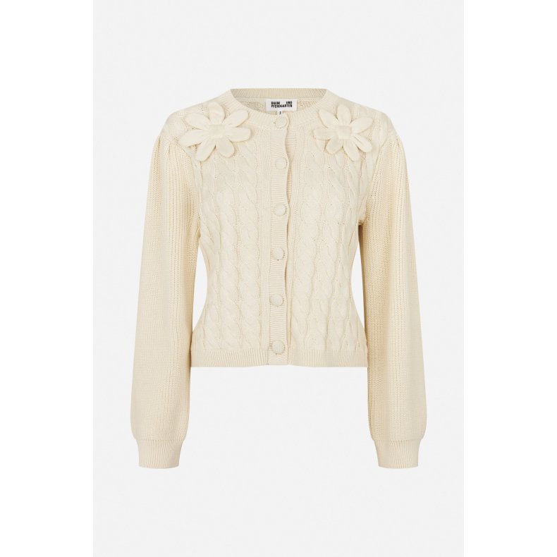 Cattia cardigan Baum und Pferdgarten, glowing cream