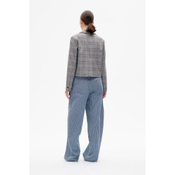 Benni blazer Baum und Pferdgarten, grey mini check
