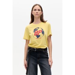Jawo t-shirt Baum und Pferdgarten, raffia yellow globe