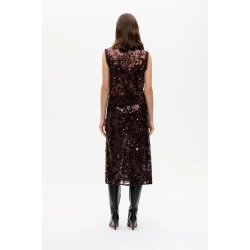 Manire vest Baum und Pferdgarten, coffee bean brown