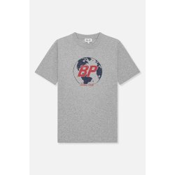 Janina t-shirt Baum und Pferdgarten, grey melange earth