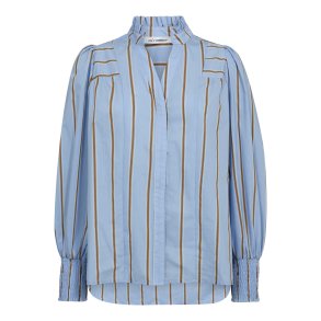 Amoracc stripe v-shirt Co'Couture, pale blue
