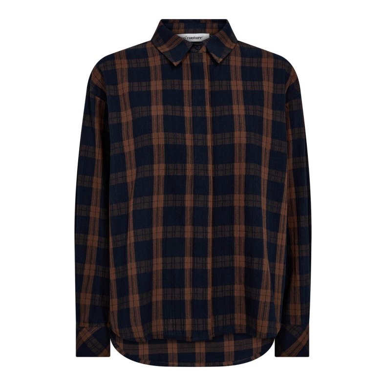 Dixiecc check shirt Co'Couture, suntan