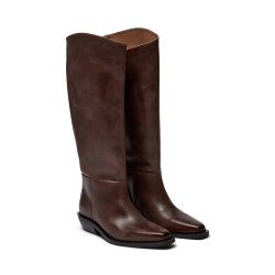 Pawinnie leather boot Pavement, brown
