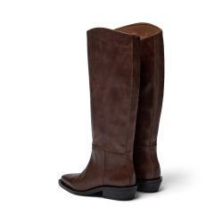 Pawinnie leather boot Pavement, brown