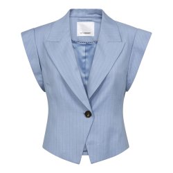 Kiana pin vest Co'Couture, pale blue