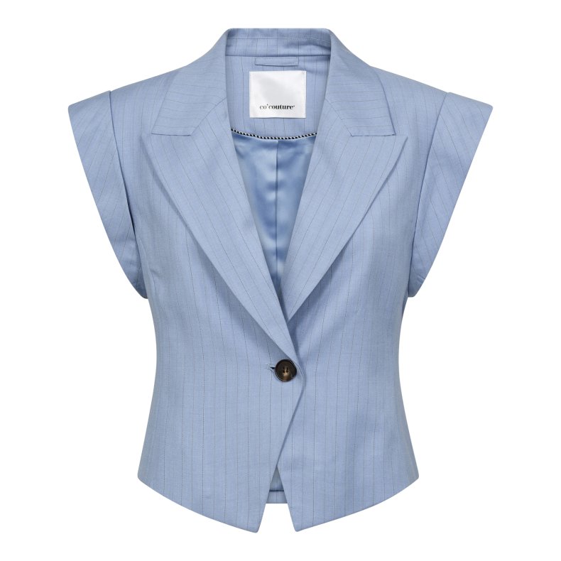 Kiana pin vest Co'Couture, pale blue