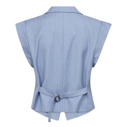 Kiana pin vest Co'Couture, pale blue