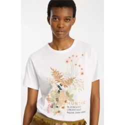 Bodi t-shirt Munthe, white