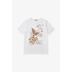 Bodi t-shirt Munthe, white