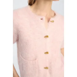Locca cardigan Munthe, rose
