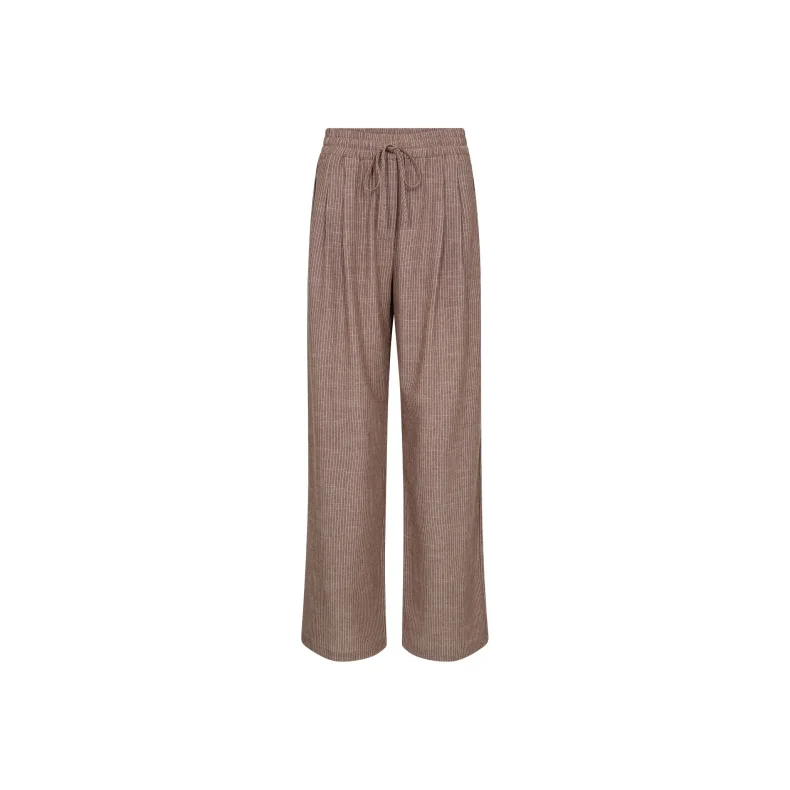 Jiho stripe pant Co'Couture, brown