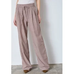Jiho stripe pant Co'Couture, brown