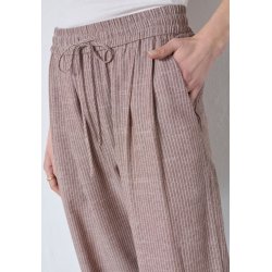 Jiho stripe pant Co'Couture, brown