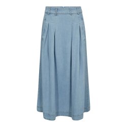 Tilly anja pleat skirt Co'Couture, fade denim