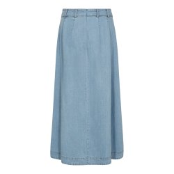 Tilly anja pleat skirt Co'Couture, fade denim