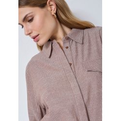 Jiho stripe ss shirt Co'Couture, brown