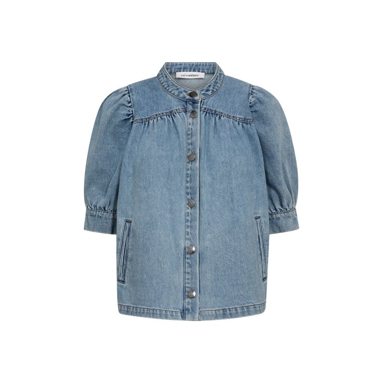 Asja denim blouse Co'Couture, denim blue