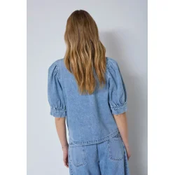 Asja denim blouse Co'Couture, denim blue