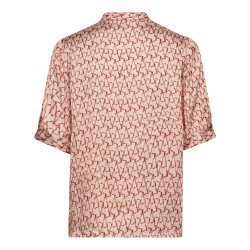 Carmine ss v-blouse Co'Couture, flame