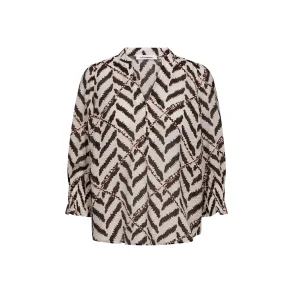 Memphis ss v-blouse Co'Couture, off white