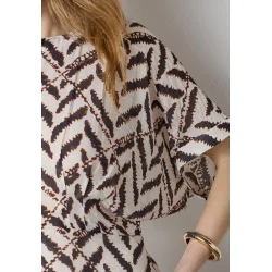 Memphis dress Co'Couture, off white