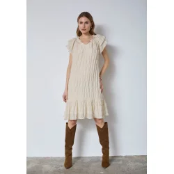 Micha sunrise crop dress Co'Couture, bisquit