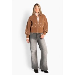 M�rtha Short knit Jacket H�st, thrush