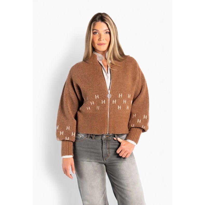 M�rtha Short knit Jacket H�st, thrush