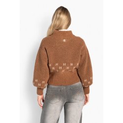 M�rtha Short knit Jacket H�st, thrush