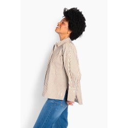 Lilly Shirt H�st, Brown Wren